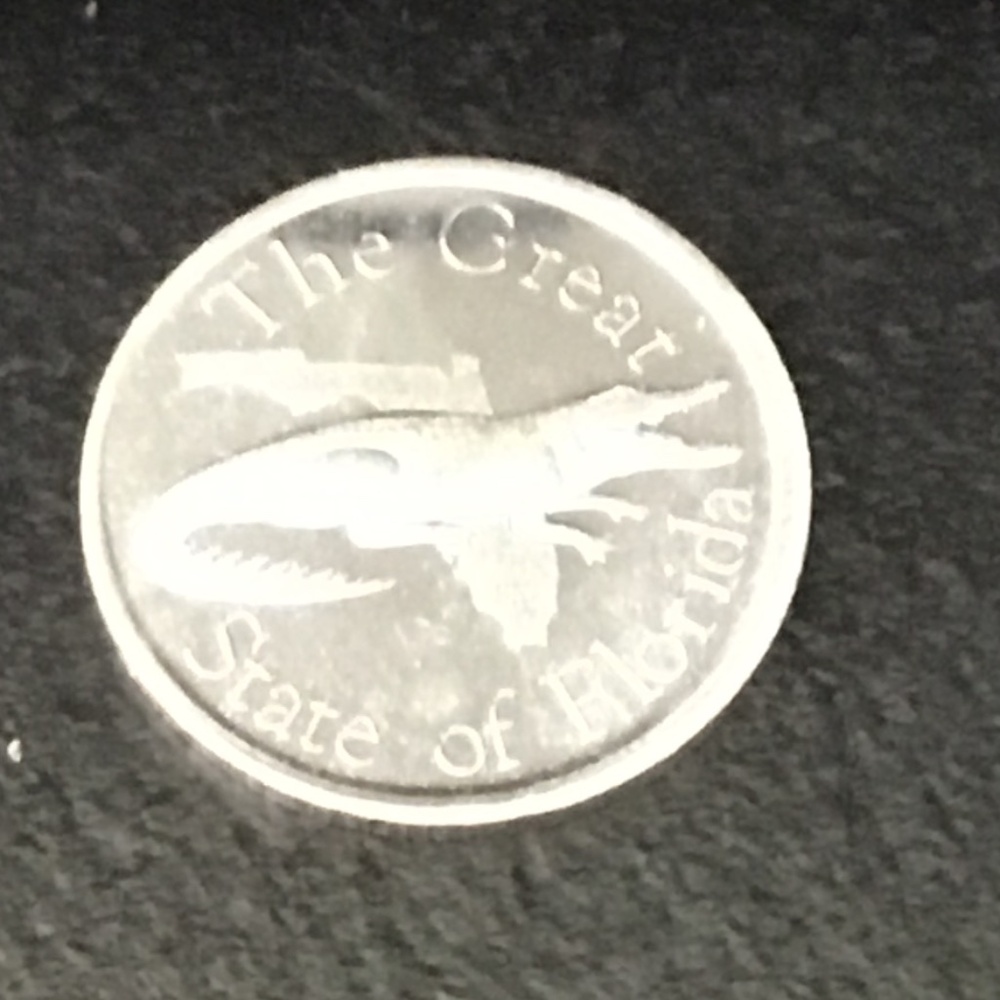 1 gram of .999 Fine Silver Bullion Coin=We like offers